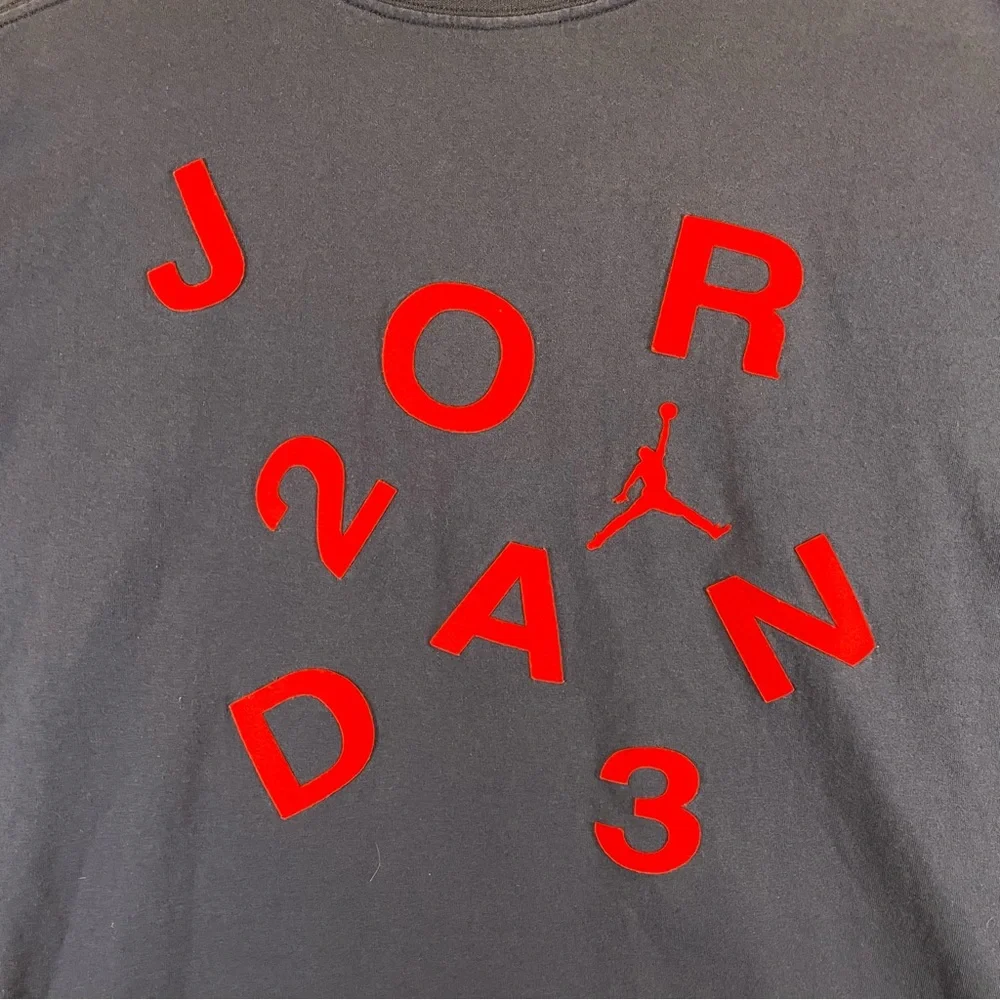 Nike Air Jordan 23 T Shirt Mens XXL Blue Jumpman Graphic Short Sleeve